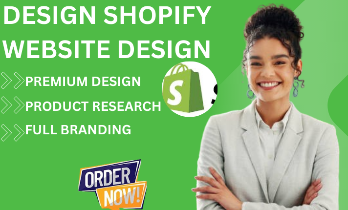 I Will Design Shopify Store | Shopify Website Design