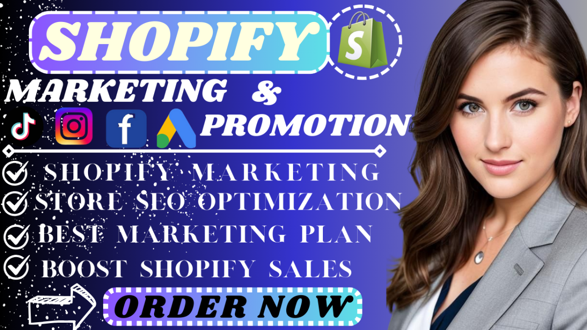 I Will Boost Shopify Store: Shopify Dropshipping Ecommerce Marketing & Promotion