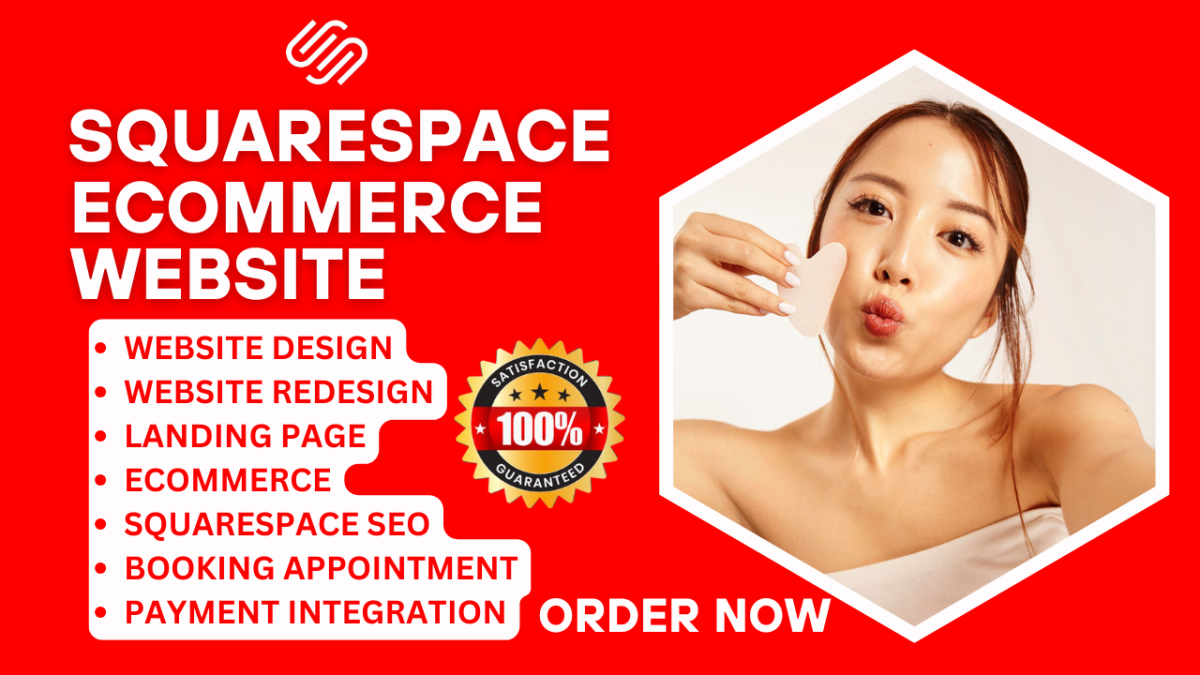 I Will Squarespace Website Redesign, Squarespace Website E-commerce, Squarespace Website