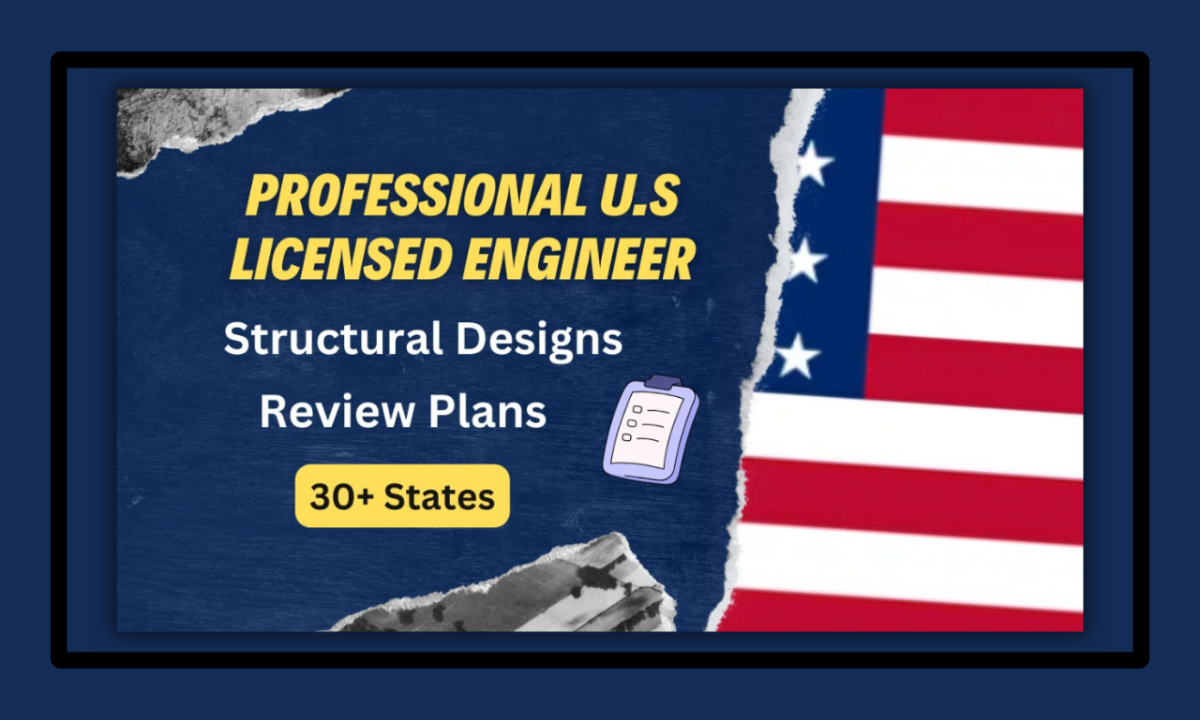 I Will Do California Licensed Structural Engineer CA Stamp Structural Calculation