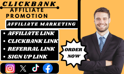 Promote ClickBank Affiliate Marketing Link Promotion & Affiliate Referral Link