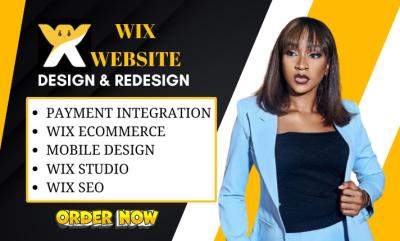 I Will Redesign Your Wix Website and Create Stunning Wix Ecommerce Stores