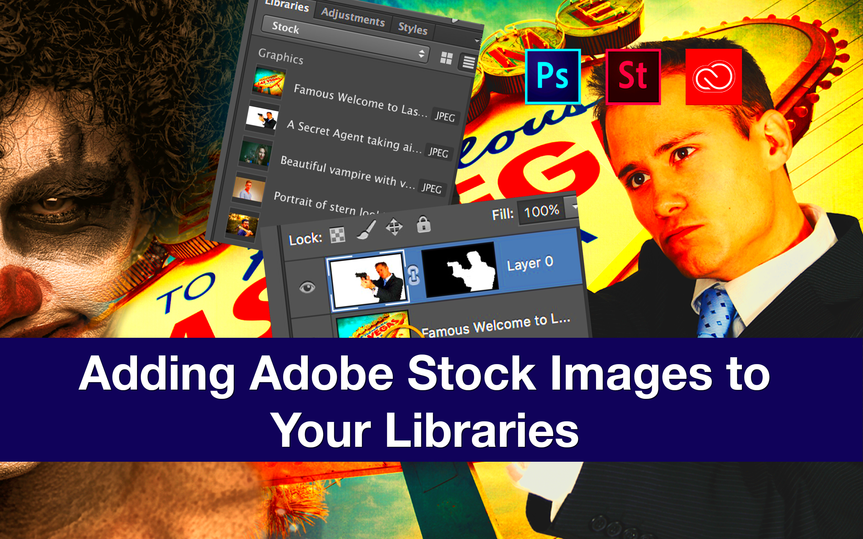 Adding Adobe Stock Images to Your Libraries  Eric Renno