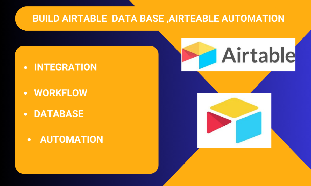 I Will Build Airtable Database, Airtable Automation, Airtable Integrations – Softr Expert