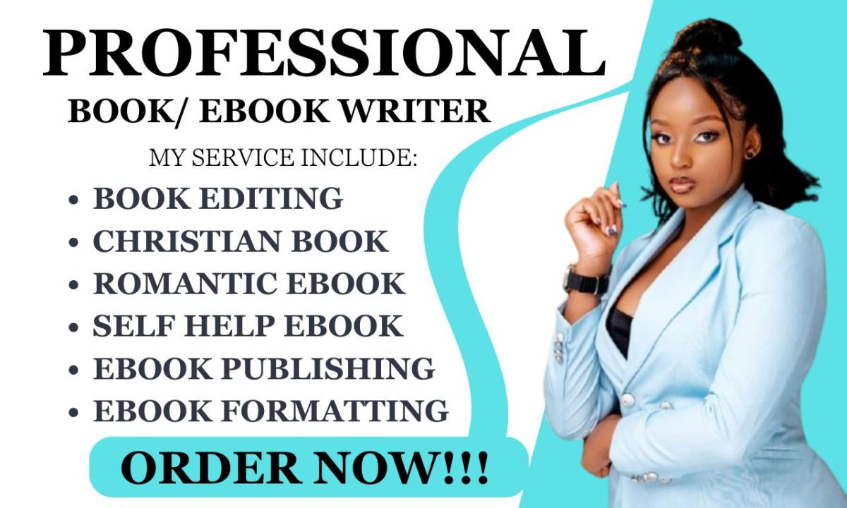 I Will Write a 50,000 Words eBook as Your Ghostwriter – Non-Fiction Expertise