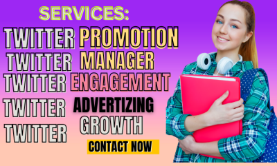 I Will Be Your Expert Twitter Promotion Marketing for Increased Engagement and Followers