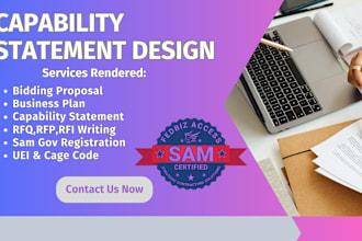 I Will Write Winning Government Contract Proposals and Bid Proposals