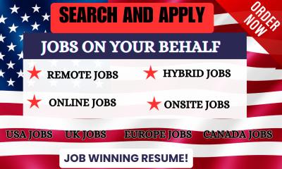 I Will Search and Apply for Remote, Online, and Hybrid Jobs Using Reverse Recruit App