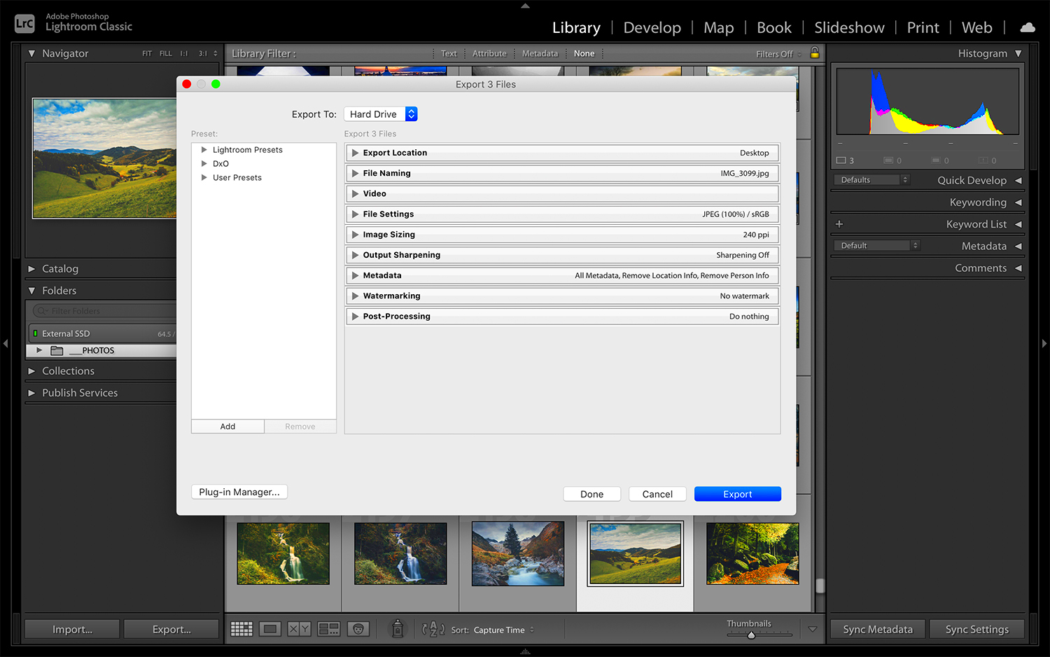 How to export high resolution images from lightroom 5 lasopashutter