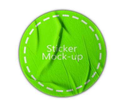 Round Sticker Mockup PSD File – Download Free Stock Photo