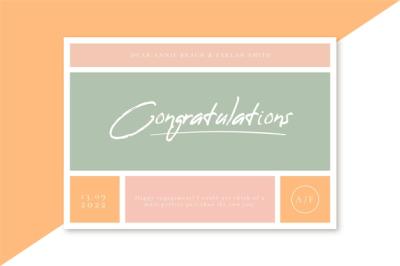 Beautiful Wedding Card Template – Free Download