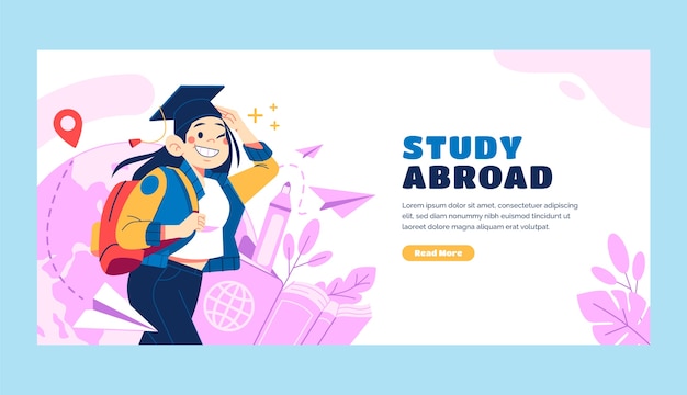 Hand Drawn Education Concept Horizontal Banner – Free Stock Photo for Download