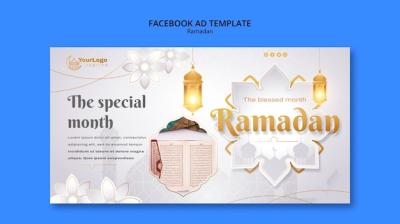 Ramadan Celebration Facebook Template – Free Download