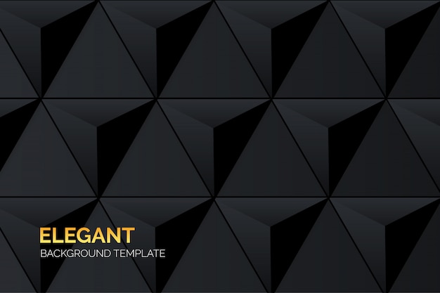 Elegant Black Business Background – Free Download