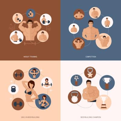 Muscular People Design – Free Stock Photo, Download Free