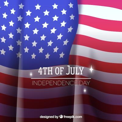 USA Independence Day Celebration with Flag – Free Stock Photo for Download