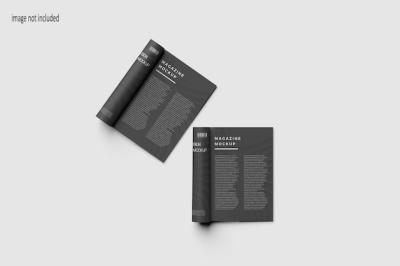 A4 Magazine Catalog Mockup – Free Download