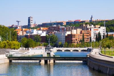 Manzanares River in Madrid, Spain – Free Stock Photo for Download