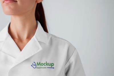 Medical Uniform Mockup Design – Free to Download