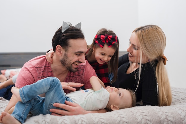 Father Enjoying a Family Day – Free Stock Photo, Download Free Stock Photo