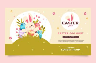 Webinar Template for Easter Celebration – Free Download