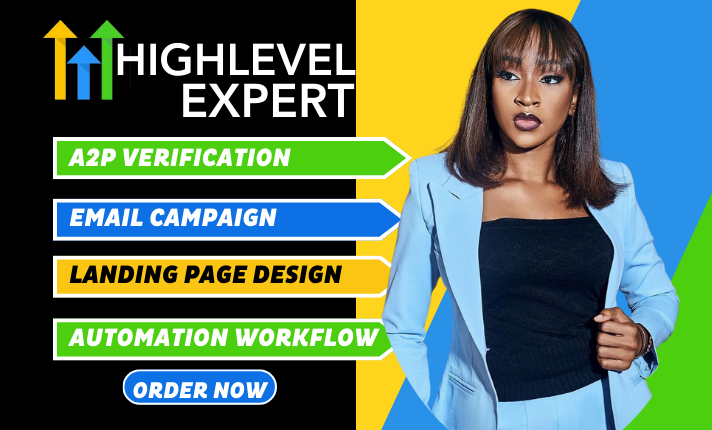 I Will Design High-Quality GoHighLevel Landing Pages and Sales Funnels