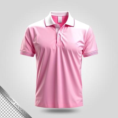 Polo Shirt Mockup on Transparent Background – Free Download