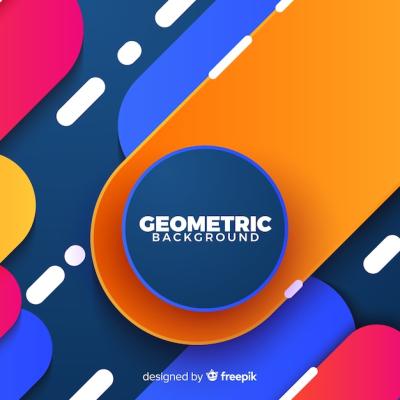 Geometric Colorful Background – Free Download