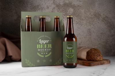 Beer Bottle Design Mockup – Free Stock Photo for Download