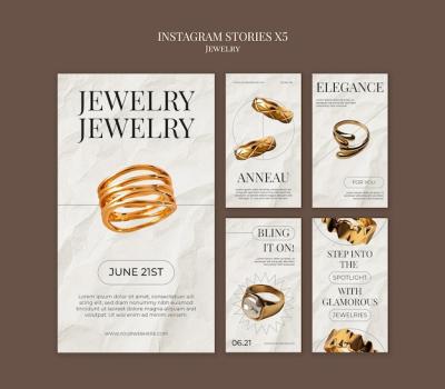 Jewelry Template Design for Stunning Creations – Free Download