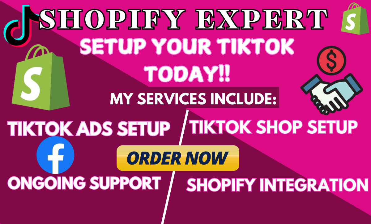 I Will Setup TikTok Shop, TikTok Shop Integration, or TikTok Ads to Boost Shopify Sales