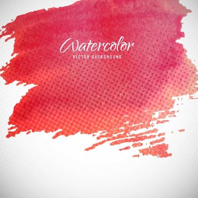 Artistic Watercolor Texture Background in Red – Free Download