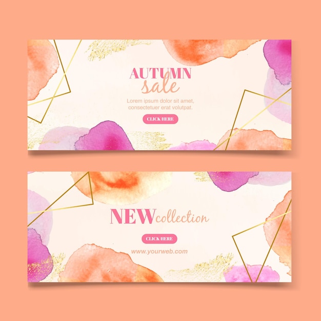 Autumn Sale Banners Template – Free Download for Eye-Catching Promotions