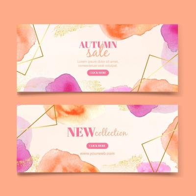 Autumn Sale Banners Template – Free Download for Eye-Catching Promotions