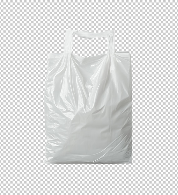 A White Plastic Bag Isolated on Transparent Background – Free Stock Photo for Download