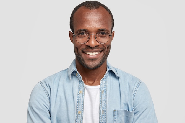 Handsome Dark Skinned Young Male with a Shining Smile – Free Stock Photo, Download for Free