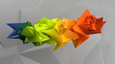 3D Geometric Abstract Background – Free Download