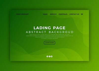Landing Page Template – Download Free Stock Photo
