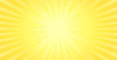 Center Glowing Light Effect on Yellow Background – Free Download