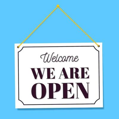 We Are Open Sign Concept – Free Download, Download Free Stock Photo