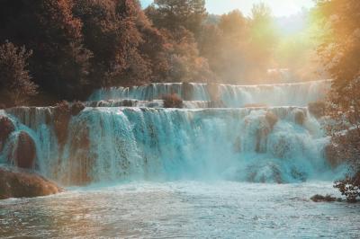 Stunning Krka Waterfalls in Krka National Park, Croatia – Free Download