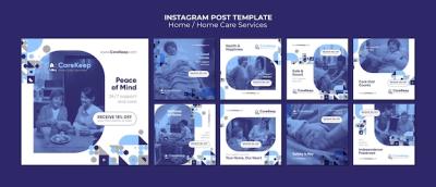 Home Care Design Template – Free Download