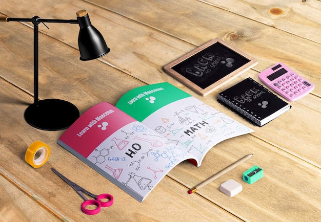 High Angle Desktop Scene Creator Pack – Free Stock Photos for Download