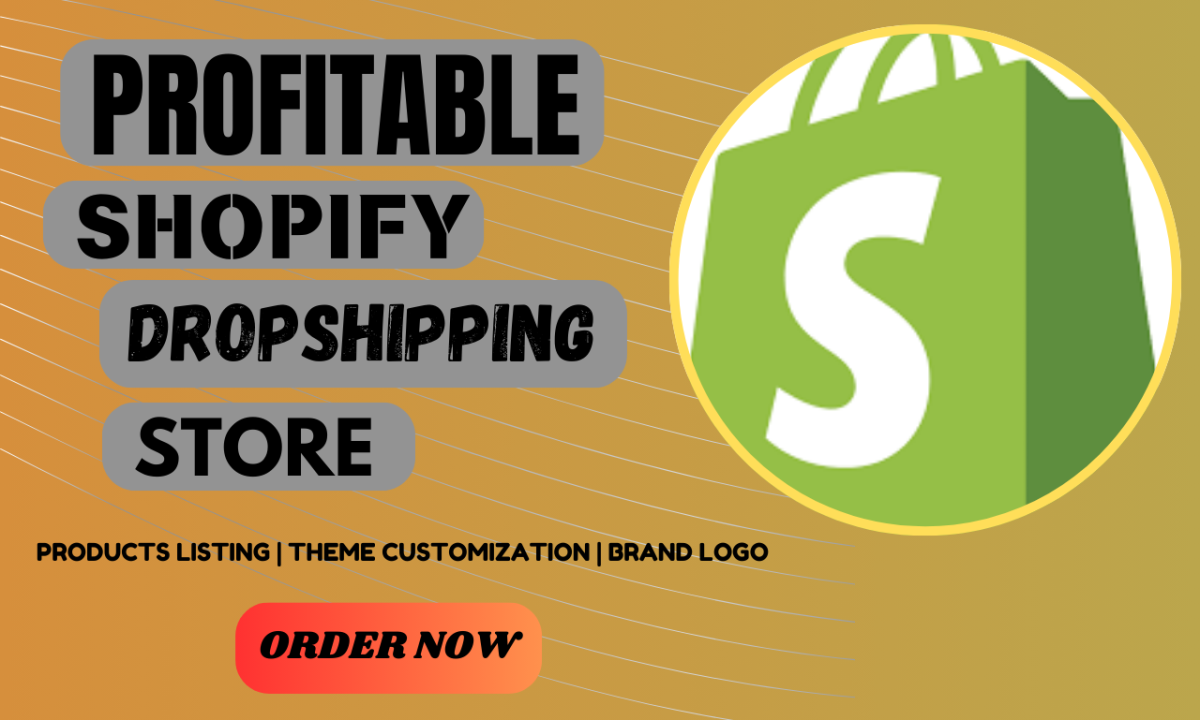 I Will Create Shopify Dropshipping Store Design and Redesign Shopify Website