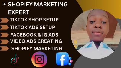I Will Do Klaviyo Email Marketing, Create TikTok Video Ads, and Set Up TikTok Shop Marketing