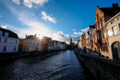 Canal Surrounded by Street and Buildings During Daytime – Free Download