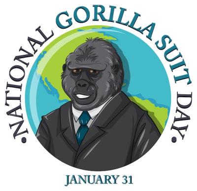 National Gorilla Suit Day Banner – Free Download