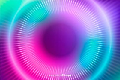 Colorful Abstract Design with Circles Background – Free Download