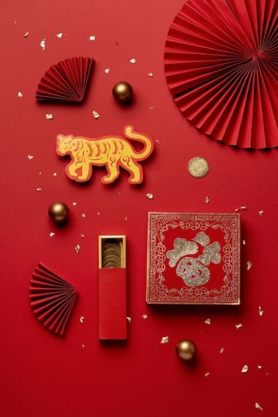 Chinese New Year Still Life of Tiger Celebration – Free Download