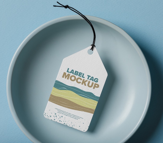 Label Tag Mockup – Free Download, Download Free Stock Photo